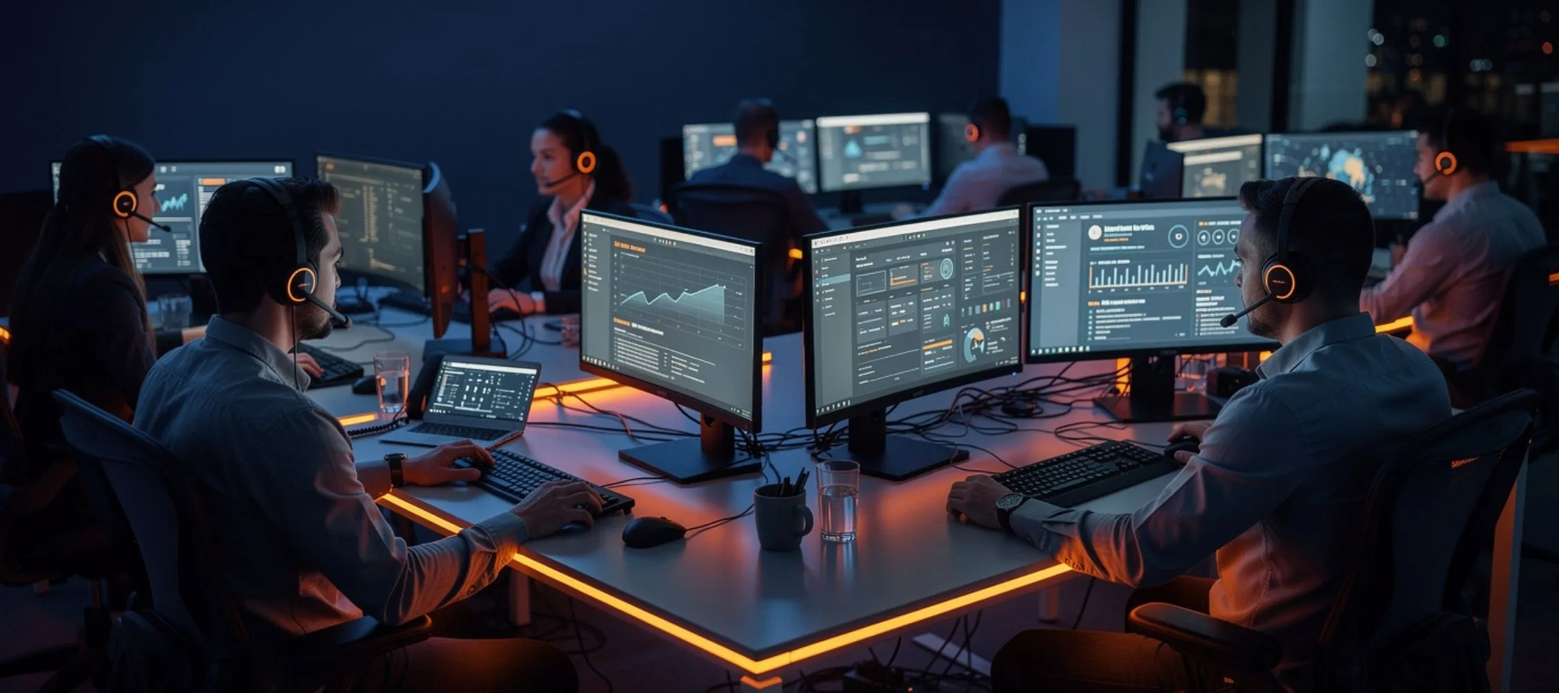 247 service desk employees